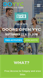 Mobile Screenshot of doorsopenyyc.org